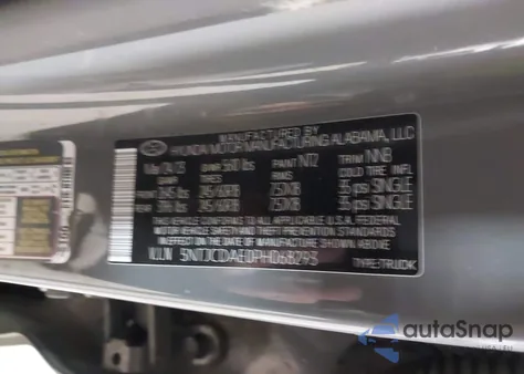 2023 Hyundai Santa Cruz Sel z USA, uszkodzony, nr VIN 5NTJCDAE0PH068293